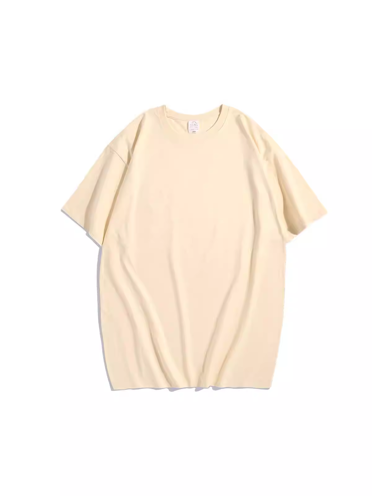 Giảm giá đặc biệt~ Hàng xuất khẩu có thương hiệu, áo thun cotton nguyên chất đa năng, tay ngắn, unisex, màu trơn, áo lót cơ bản, giá ưu đãi.