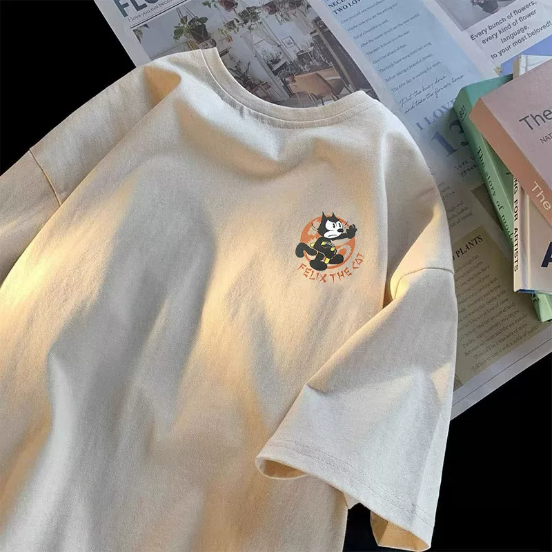 Xả kho~ Hàng xuất khẩu, giá rẻ, áo thun nam nữ kiểu Mỹ, chất liệu cotton 100%, in hình, tay ngắn, mới