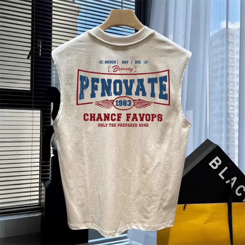 Cửa hàng~ Hàng xuất khẩu có tem cắt, áo gile và áo ba lỗ kiểu Mỹ mới, giá rẻ, thời trang dành cho nam và nữ.