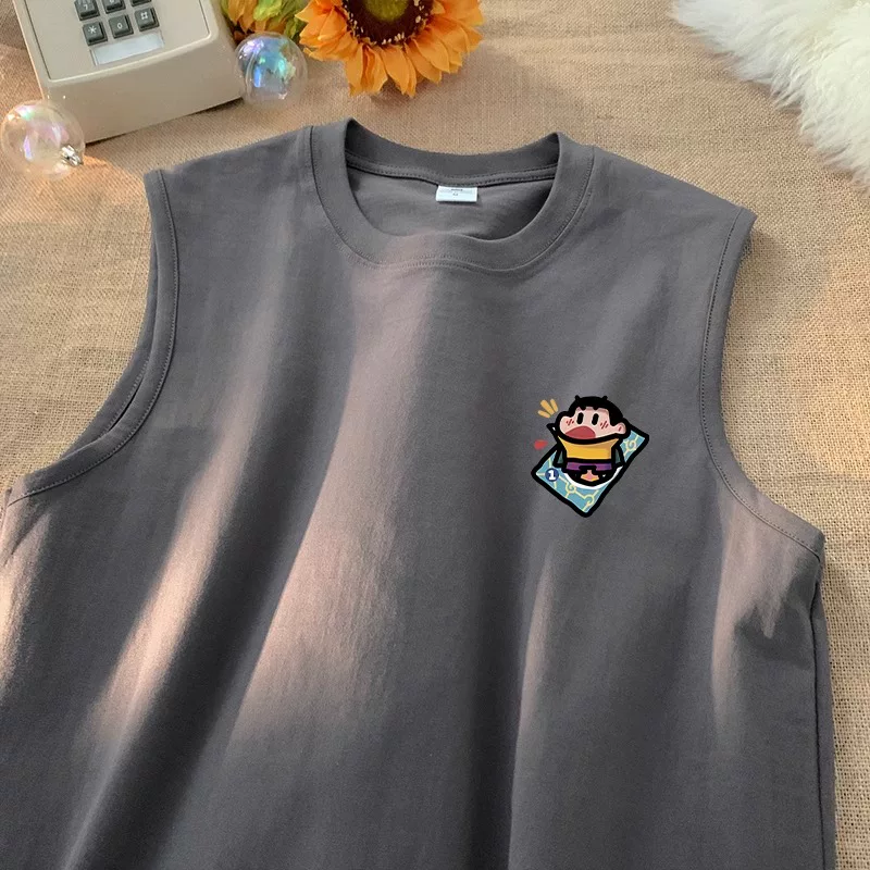 Outlet~ Hàng xuất khẩu thanh lý, áo vest thể thao không tay kiểu mới chất liệu cotton nguyên chất, thoải mái và thoáng khí dành cho nữ