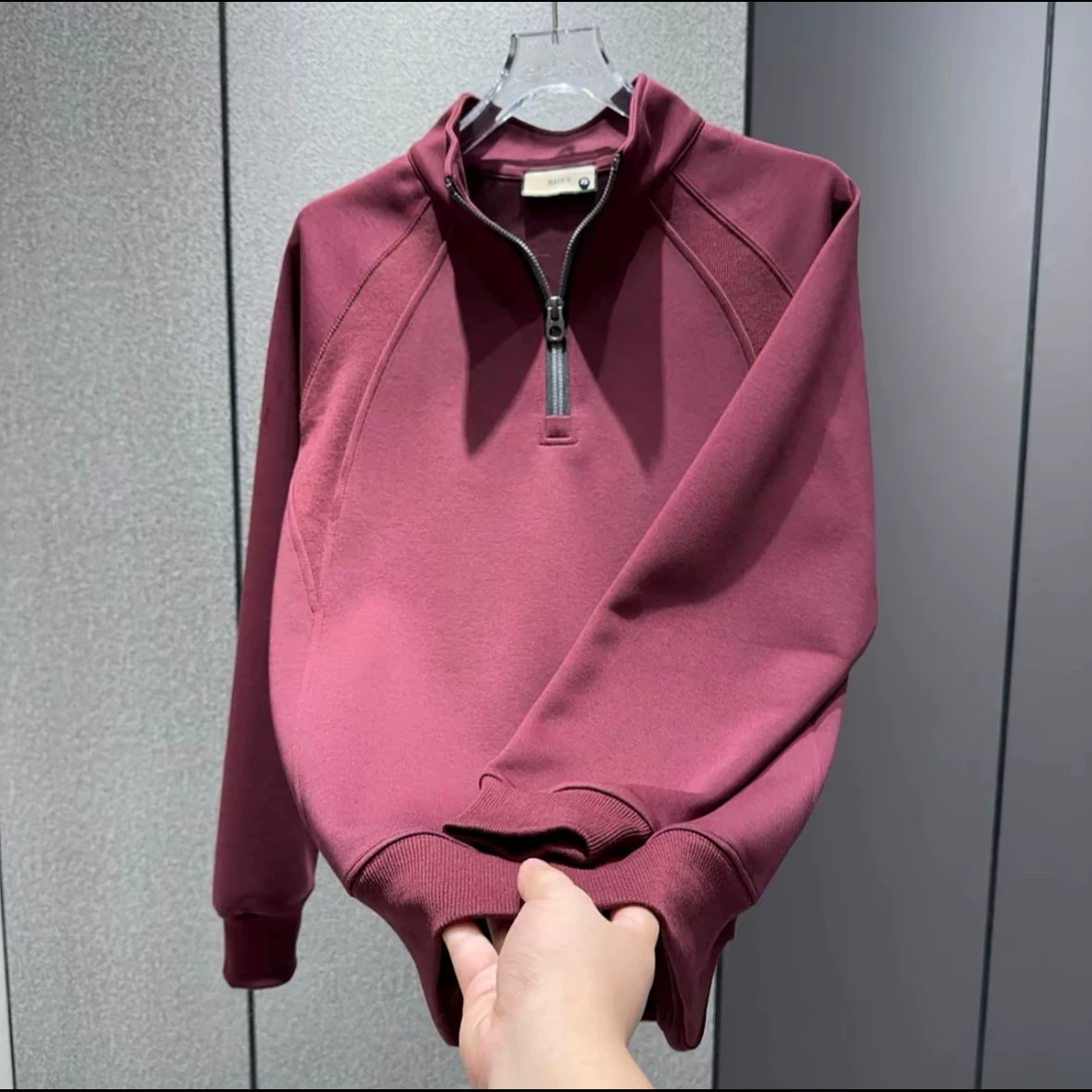 Áo khoác nỉ dài tay cao cấp, đa năng, kiểu dáng độc đáo mùa thu, hàng xuất khẩu, giá ưu đãi.