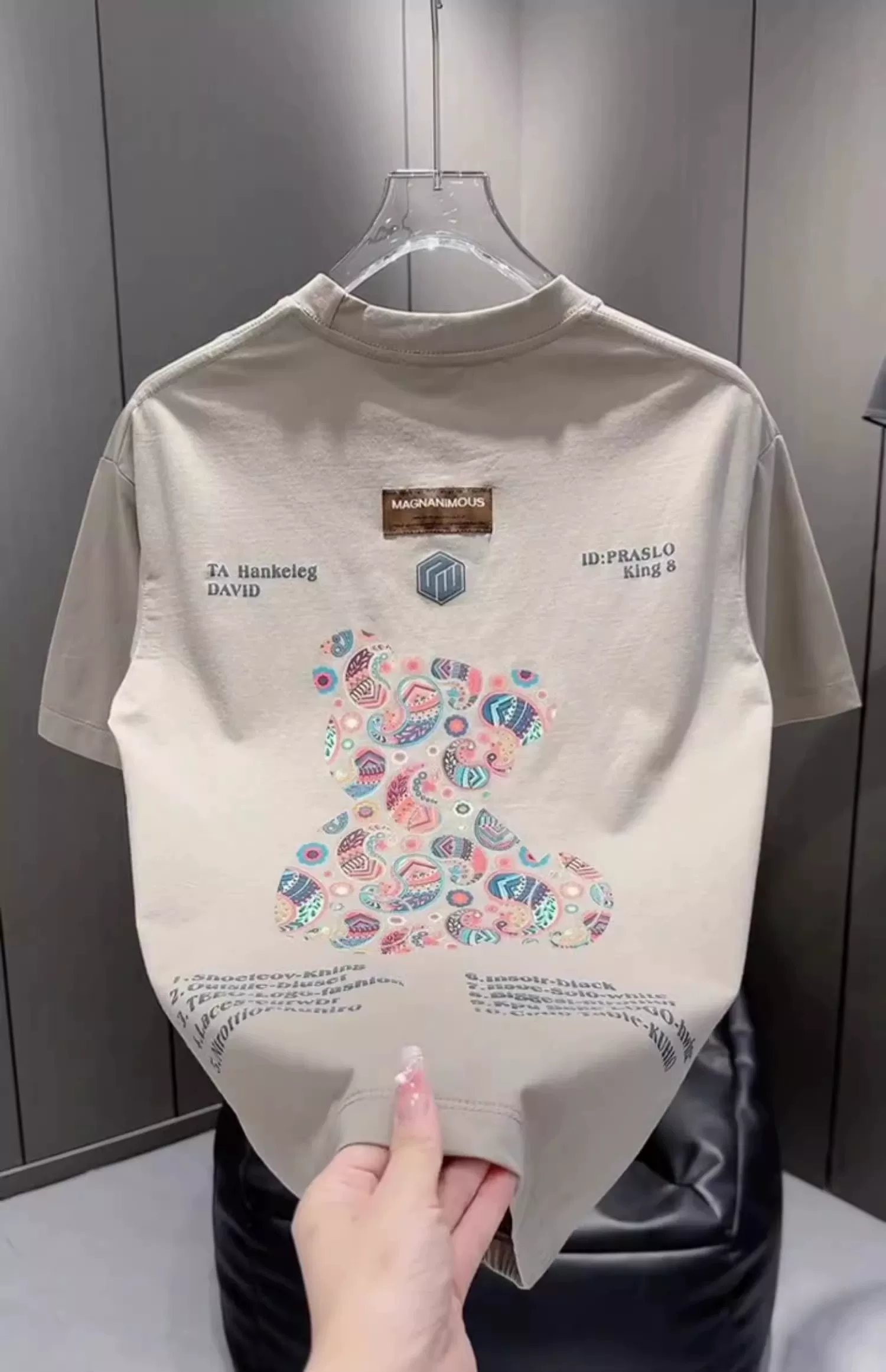 Xả kho hàng xuất khẩu dư thừa ~ Áo thun ngắn tay nam nữ, phong cách Hàn Quốc thời thượng mùa hè 2024, bộ đồ đôi tay ngắn