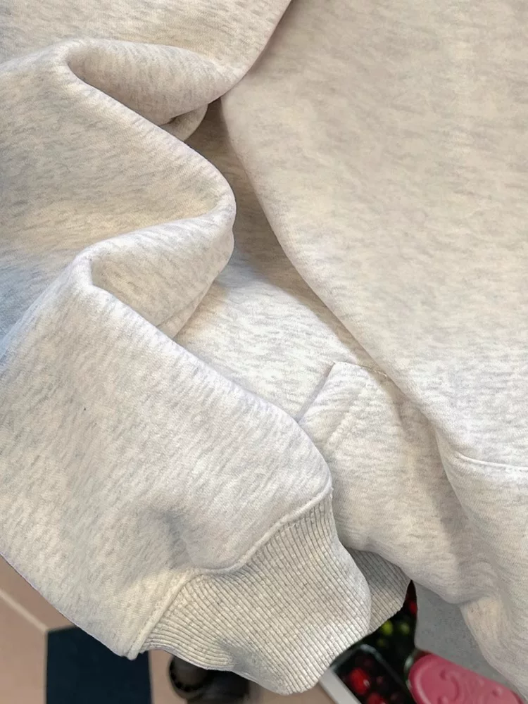 Áo hoodie mùa thu mỏng nhẹ, đa năng, thời trang, kiểu retro, hàng xuất khẩu, giá rẻ