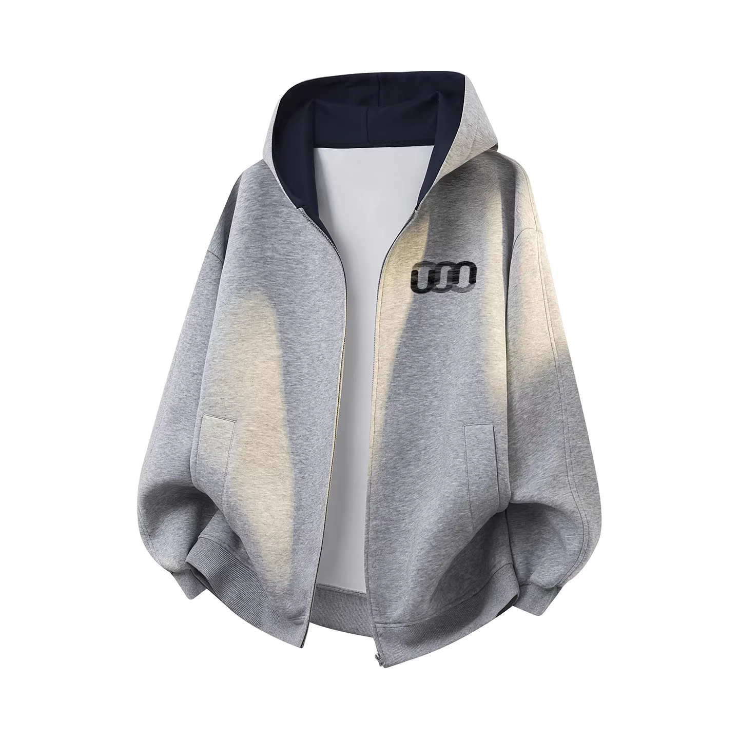 Outlet~ Hàng xuất khẩu thanh lý, áo khoác cardigan thể thao có mũ kiểu Mỹ mới mùa thu, thời trang, giá rẻ