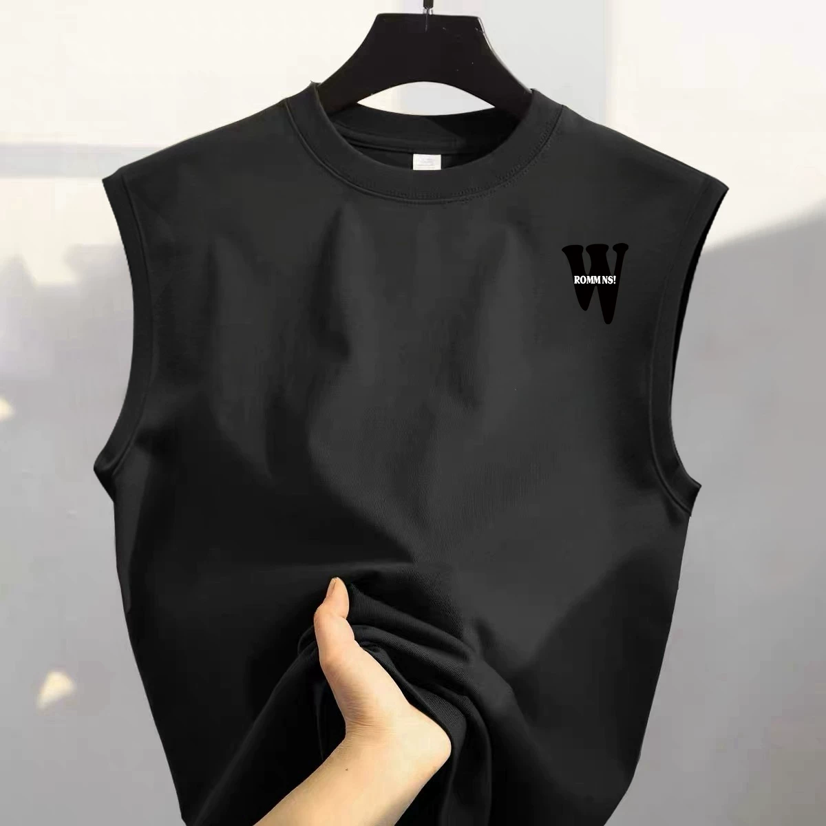 Outlet~ Hàng xuất khẩu thanh lý, áo gile cotton nguyên chất kiểu Mỹ mới, đơn giản, đa năng, hợp thời trang, giá hời