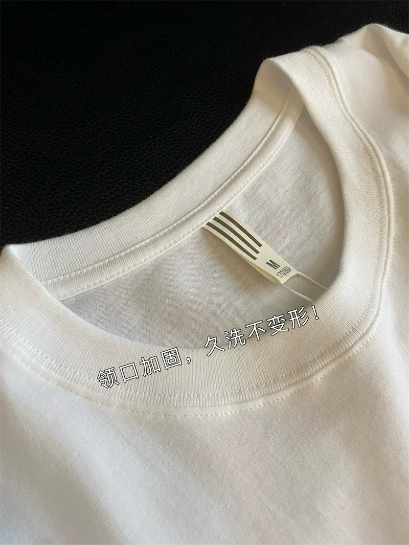 Outlet~ Hàng xuất khẩu, áo thun cotton nguyên chất màu trơn đơn giản, đa năng, tay dài mùa thu, giảm giá