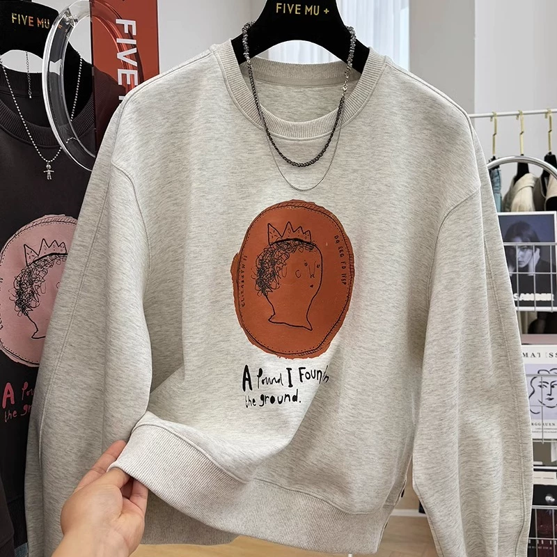 Xả kho hàng hiệu ~ Hàng tồn kho xuất khẩu, hàng cắt mác, áo khoác nỉ dày dặn đa năng mùa thu đông, kiểu dáng thường
