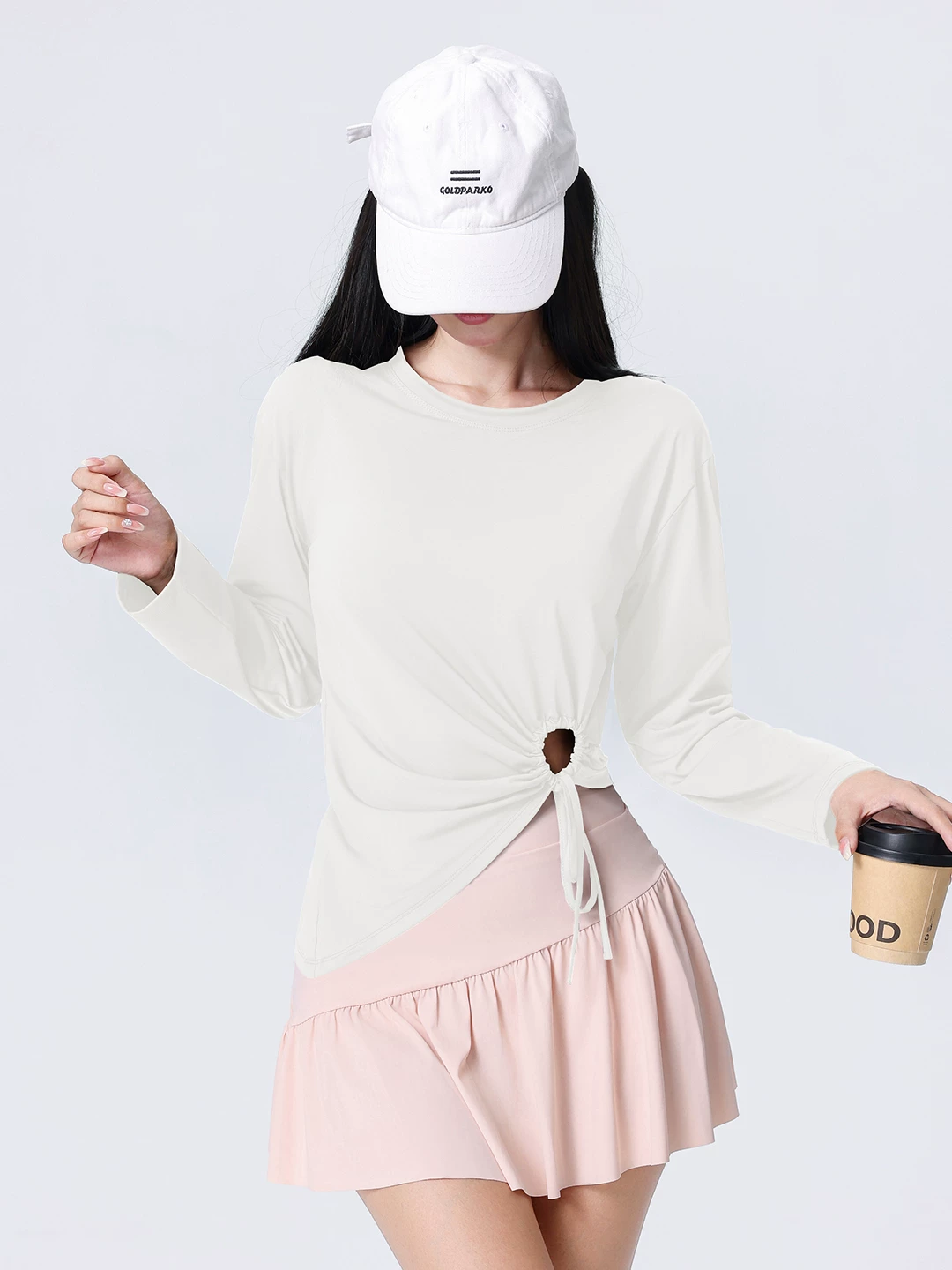 Quần áo tập yoga rộng rãi cho nữ 2026 áo thể thao mới áo thun dài tay tập luyện thể dục áo khoác ngoài tập Pilates áo khoác ngoài mùa thu