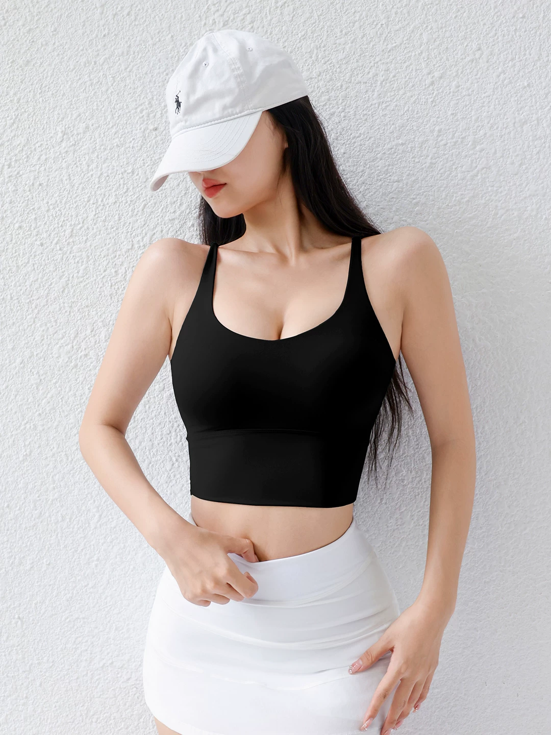 Áo ngực thể thao mùa hè dành cho nữ, thiết kế đẹp mắt, liền thân, có chức năng nâng đỡ và chống sốc, áo tập yoga.