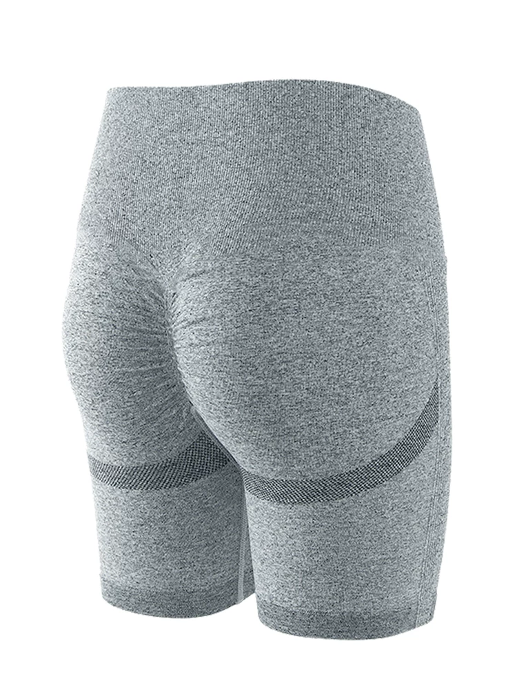 Quần short thể thao nâng mông cạp cao Jiumai Yipin dành cho nữ, quần short tập yoga bó sát, nhanh khô, tập thể dục.