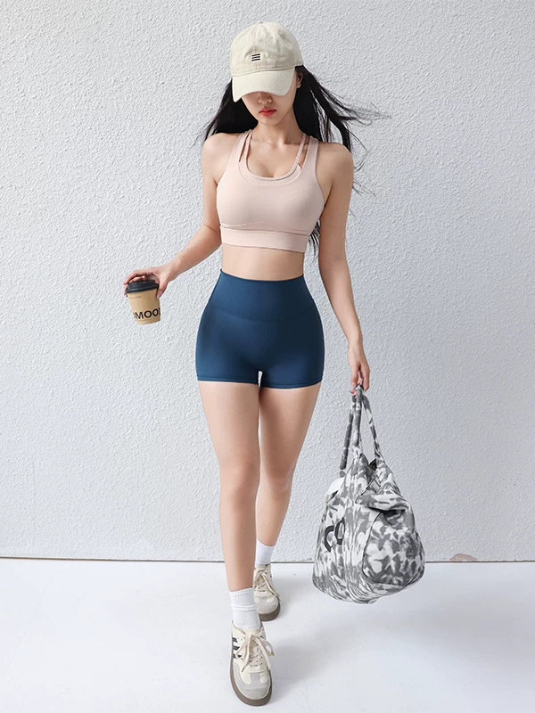 Áo ngực thể thao dây đeo vai đôi dành cho nữ, chống sốc khi chạy bộ, áo tập thể dục chống sốc cường độ cao, chống chảy xệ, áo ngực tập yoga cỡ lớn