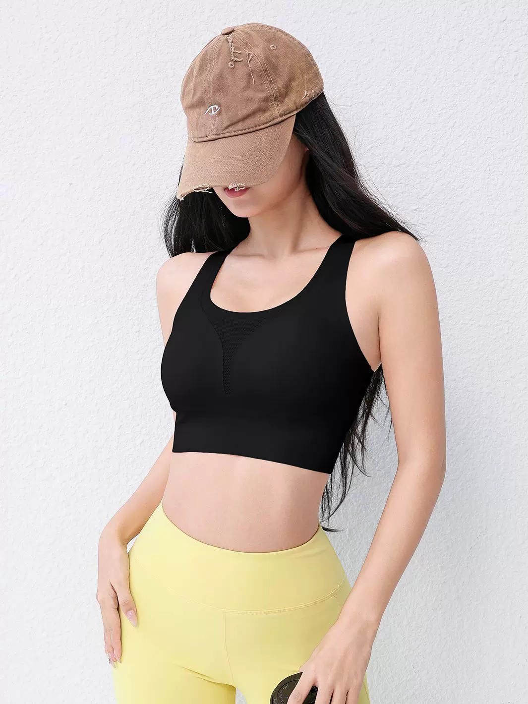 Jiumai Yipin áo ngực thể thao chạy bộ toàn diện đẹp mắt, áo ngực dạng ống chống sốc, chống chảy xệ, áo ngực tập yoga thể dục