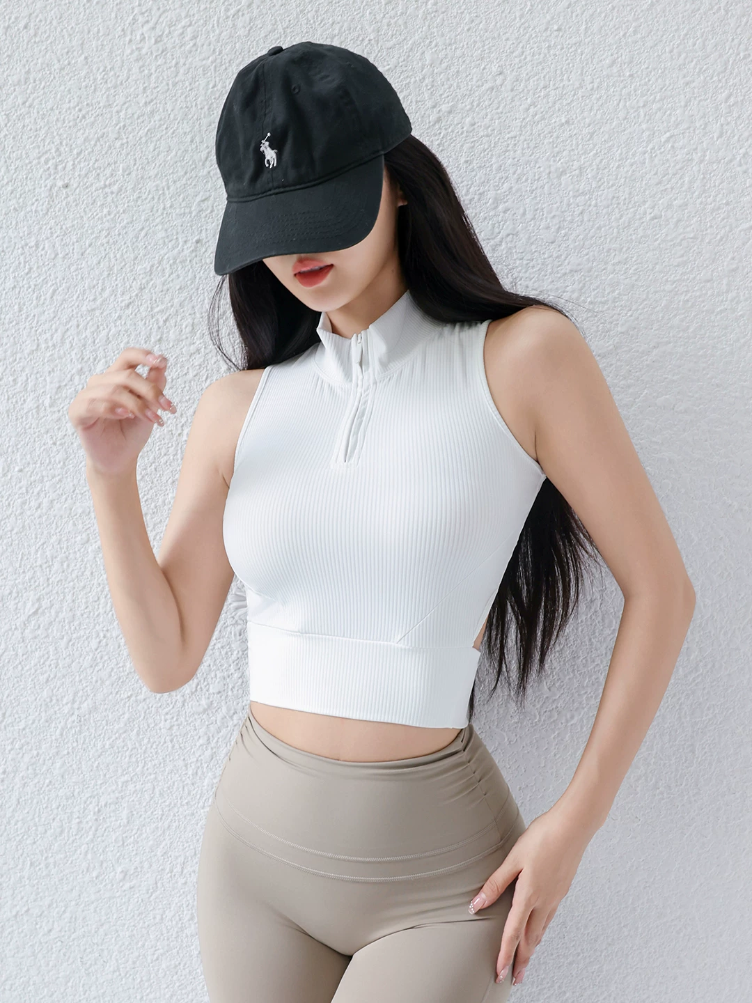Áo vest thể thao chuyên nghiệp cao cấp mới dành cho nữ năm 2026, áo tập thể dục mùa hè màu đen, áo tập yoga không tay