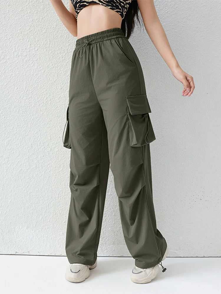Quần cargo có túi, nhanh khô dành cho nữ, mẫu mới thu/đông 2026, thích hợp cho đi bộ đường dài, chạy bộ, tập Pilates, thể dục, quần softshell dã ngoại.