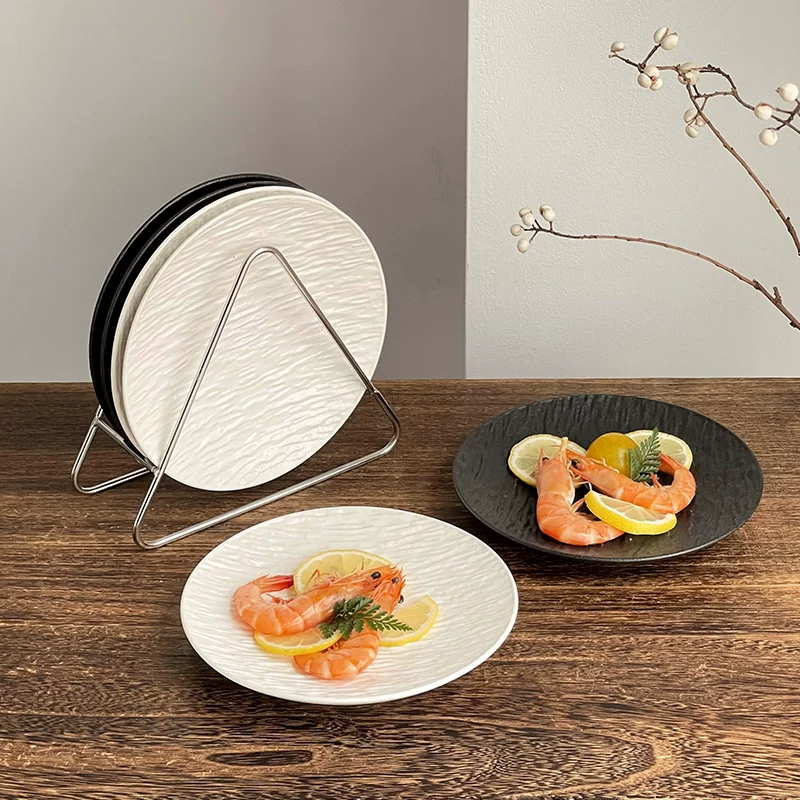 Giá để đồ bằng xương gốm, đĩa đựng xương gia dụng, khay đựng rác trên bàn ăn, đĩa đựng đồ ăn nhẹ cao cấp, bộ đồ ăn Nhật Bản
