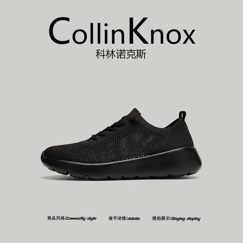 [Chất lượng cao và chống trơn trượt] Giày chạy bộ lưới mùa hè mới CollinKnox2025 dành cho nam và nữ, giày thể thao đi bộ đường dài