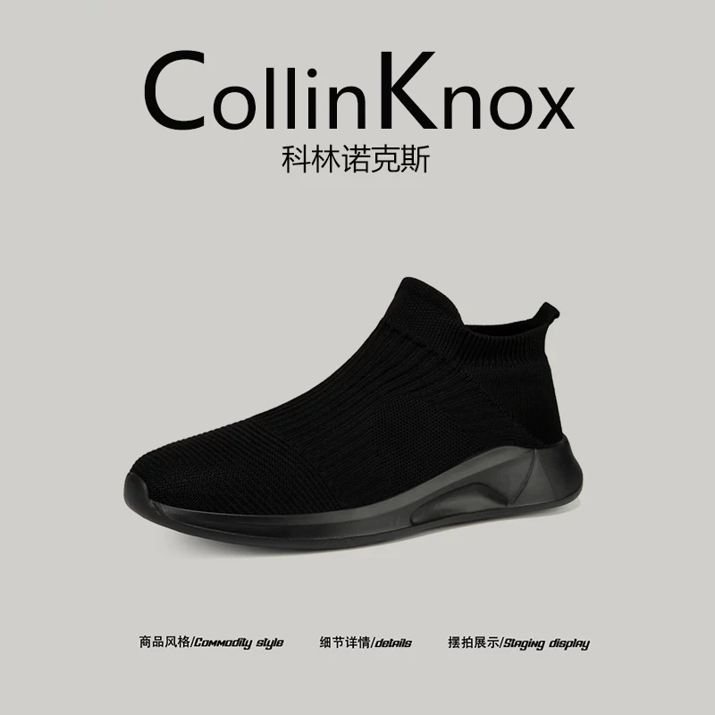 [Đệm êm ái] Giày lưới CollinKnox 2026 mùa xuân mới cỡ lớn dành cho nam và nữ, giày thể thao thường ngày