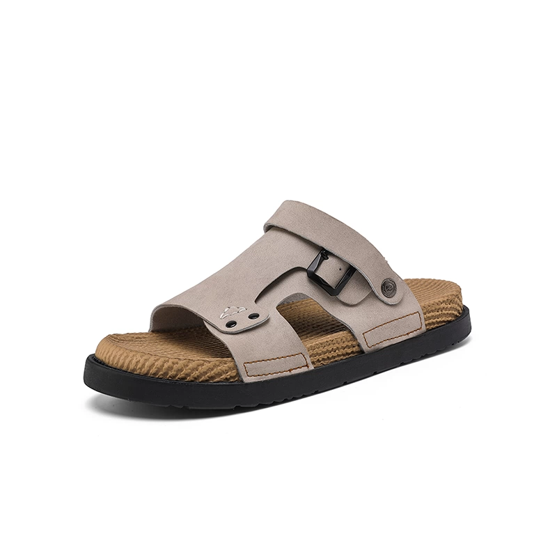 Cảm giác thư giãn] Dép Birkenstock mùa hè mới CollinKnox2025 dành cho nam, giày đi biển bằng gỗ nút chai thời trang