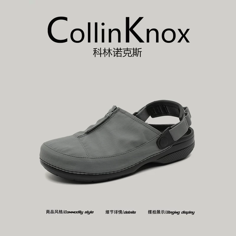 【Bắt mắt】Dép unisex nhẹ, kiểu dáng mới mùa hè 2026 của CollinKnox, kiểu dáng kín mũi, đi ngoài trời
