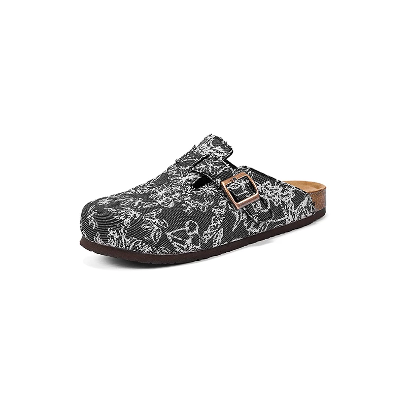 【Phong cách hợp thời trang】Giày Birkenstock mũi kín dành cho nam giới mới của CollinKnox 2026 Cork Mules