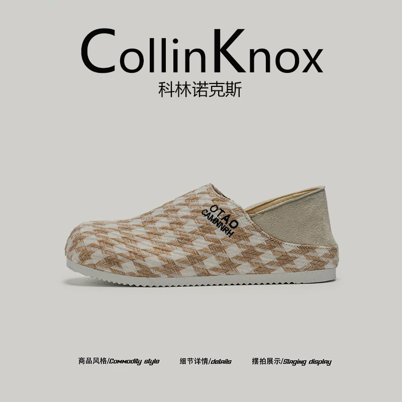 [Cảm giác thư giãn] Giày nam mới mùa hè CollinKnox 2026, giày Birkenstock hai chiều phong cách retro thời trang