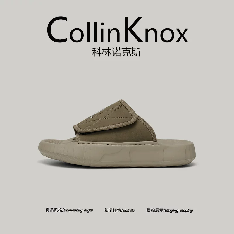 [Siêu nhẹ và chống trơn trượt] Dép nam đế dày thời trang mùa hè mới CollinKnox 2026 mang lại cảm giác như giẫm mây.