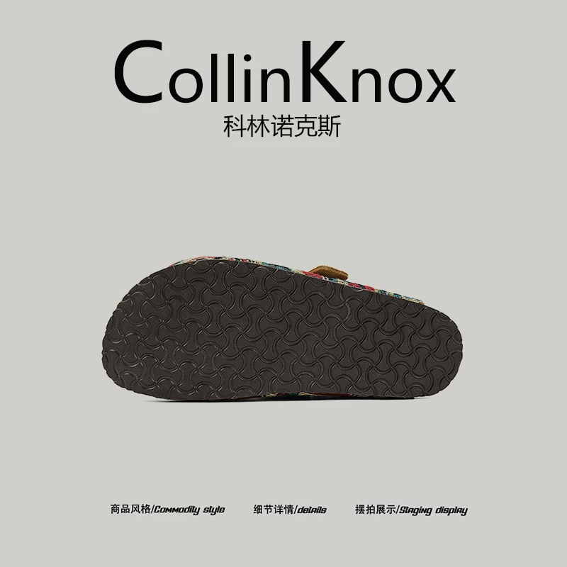 【Hàng hiếm】Giày thường ngày kiểu Birkenstock dành cho nam giới mới của CollinKnox mùa hè 2026