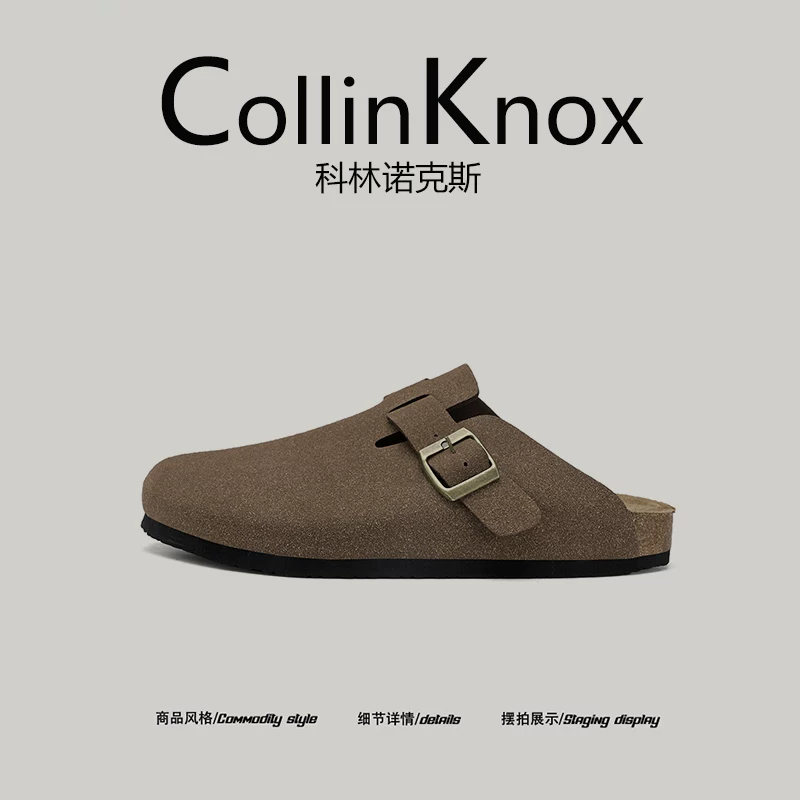 [Phối màu thời trang] CollinKnox2025 giày Birkenstock nhiều màu sắc mùa hè mới dành cho nam dép đi biển bằng nút chai