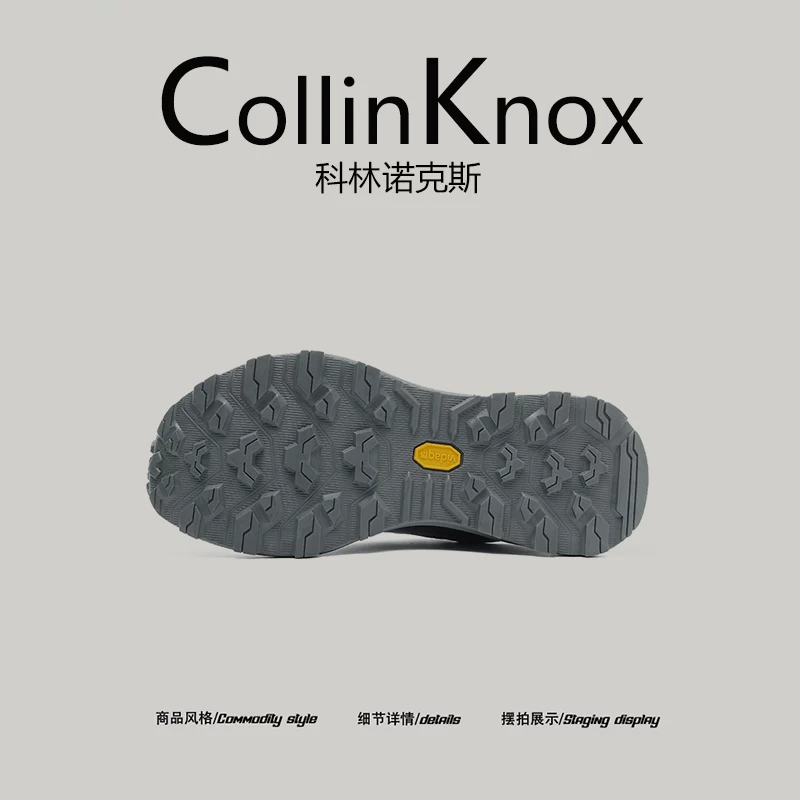 [Đi bộ đường dài ngoài trời] Giày đi bộ đường dài mùa hè mới CollinKnox 2026 dành cho nam, giày đi bộ du lịch có đệm êm ái