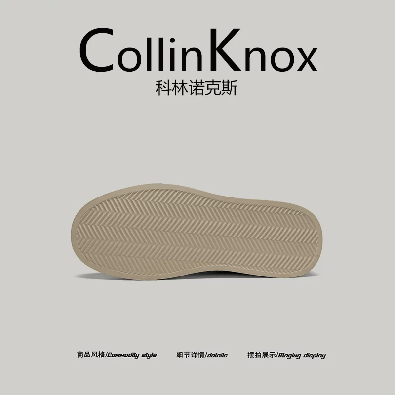 [Chất lượng thương mại quốc tế] Giày trượt ván CollinKnox Thu 2025 Mới dành cho nam, phong cách Nhật Bản cao cấp, giày thường ngày