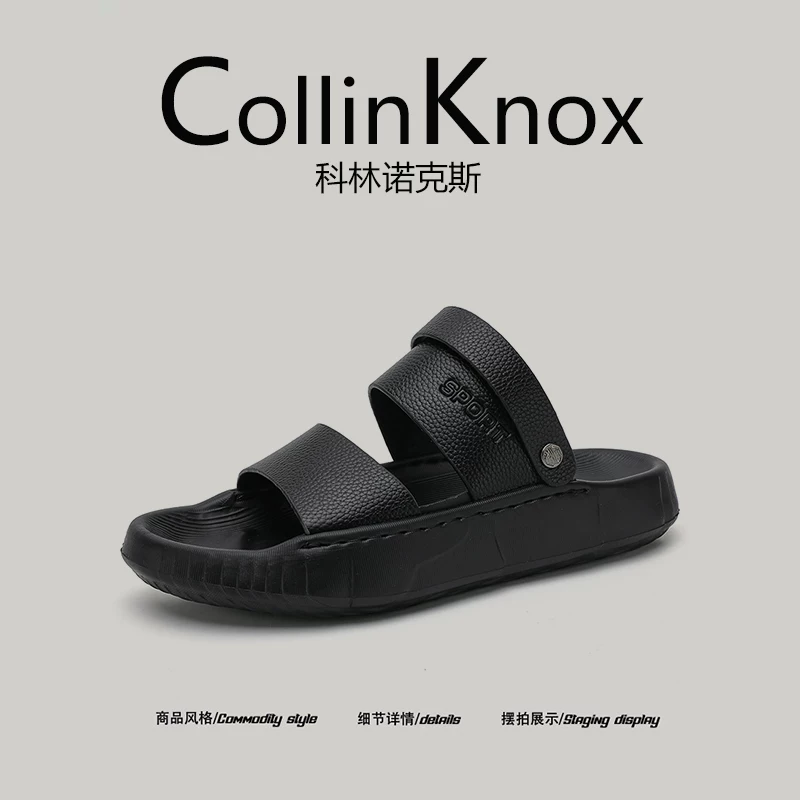 [Chủ nghĩa tối giản] Giày câu cá mùa hè mới CollinKnox 2026 dành cho nam, dép hở mũi đế dày