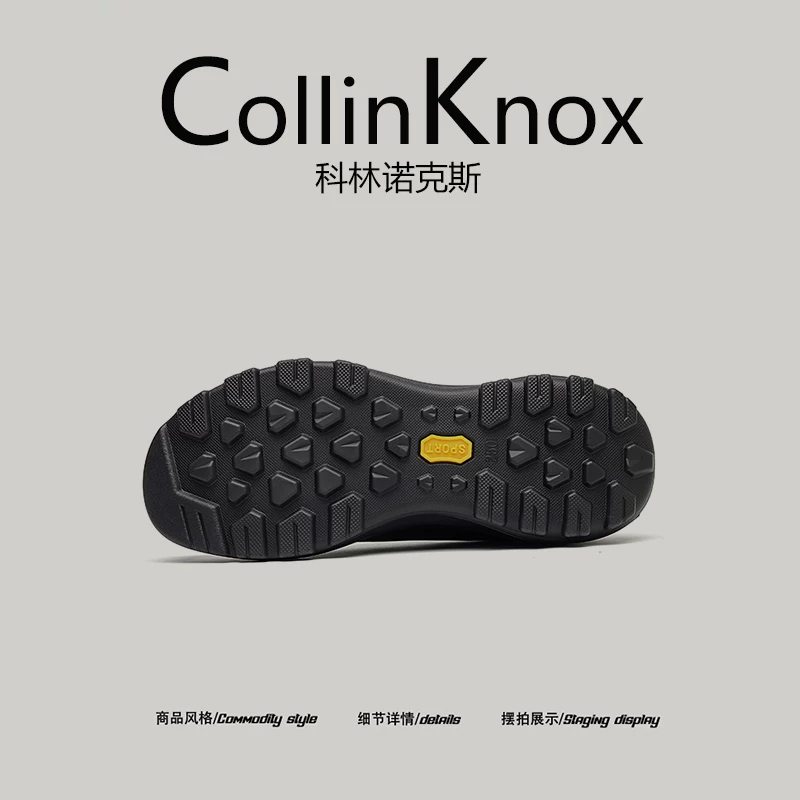 [Sản phẩm sành điệu] Giày đi bộ đường dài đế dày thoáng khí dành cho nam CollinKnox 2026 mùa hè mới