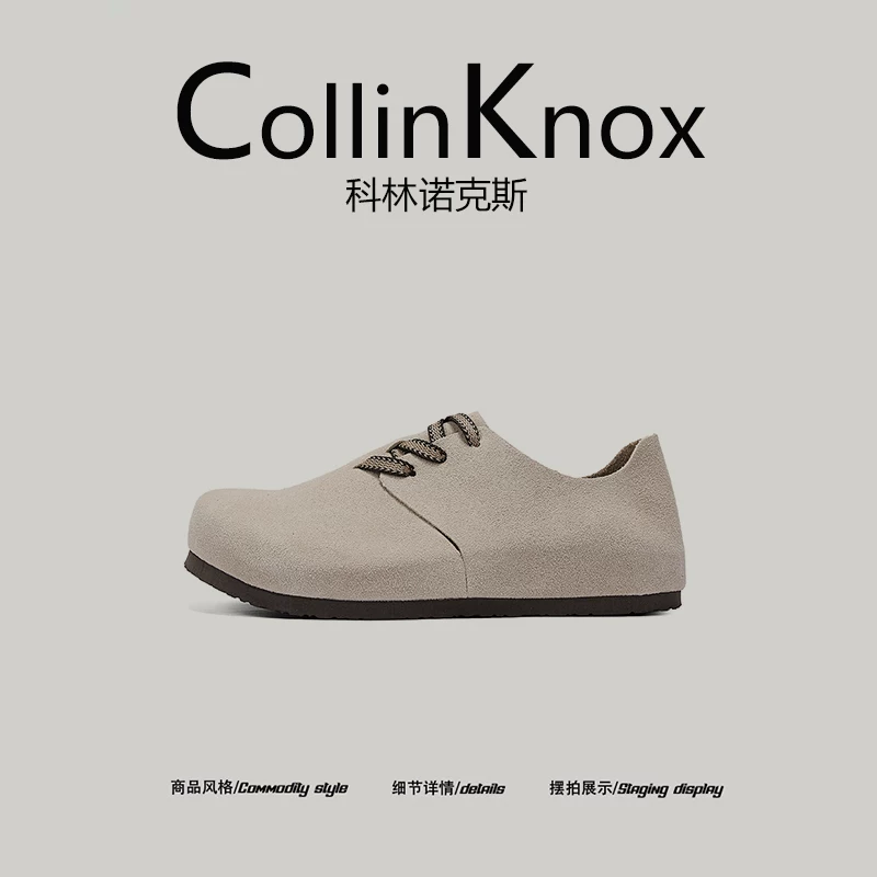 [Ưu đãi hấp dẫn] Giày Birkenstock phong cách cặp đôi mới mùa xuân 2026 của CollinKnox Giày thời trang đa năng và bền bỉ