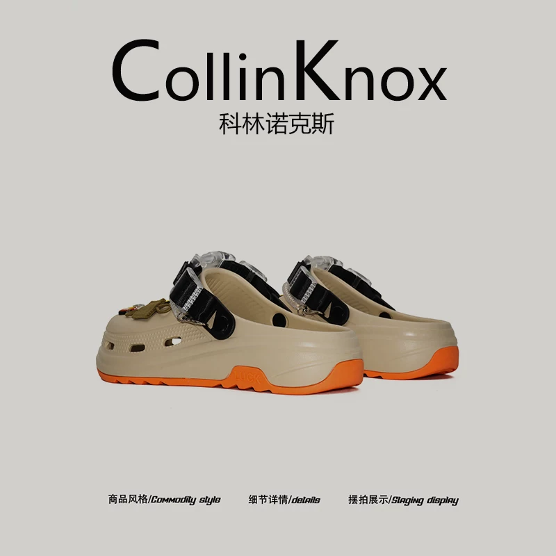 [Siêu nhẹ và chống trơn trượt] Dép nam CollinKnox 2026 mùa hè mới mang cảm giác như đi trên mây, giày nữ thời trang.