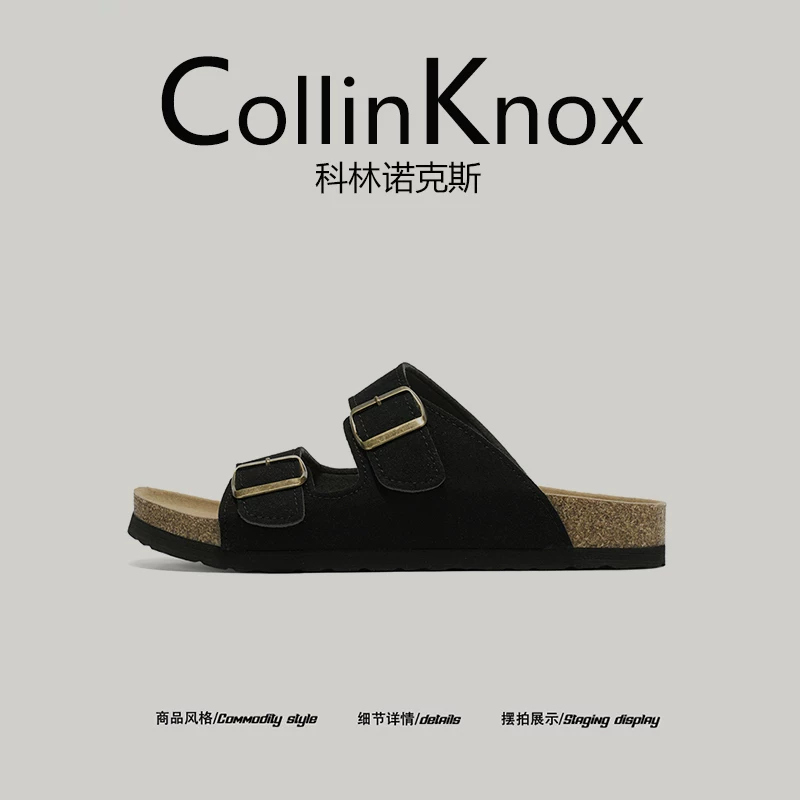 [Đề xuất phổ biến] Dép nam kiểu Birkenstock và giày nữ đế nút chai thời trang mùa hè mới 2026 của CollinKnox