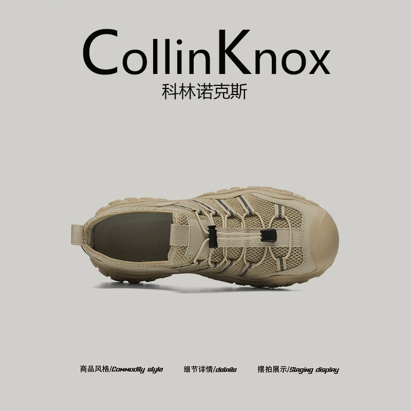 [Khuyến nghị ngoài trời] Giày nam lưới mùa hè mới CollinKnox 2026, giày đi bộ đường dài đô thị nhẹ