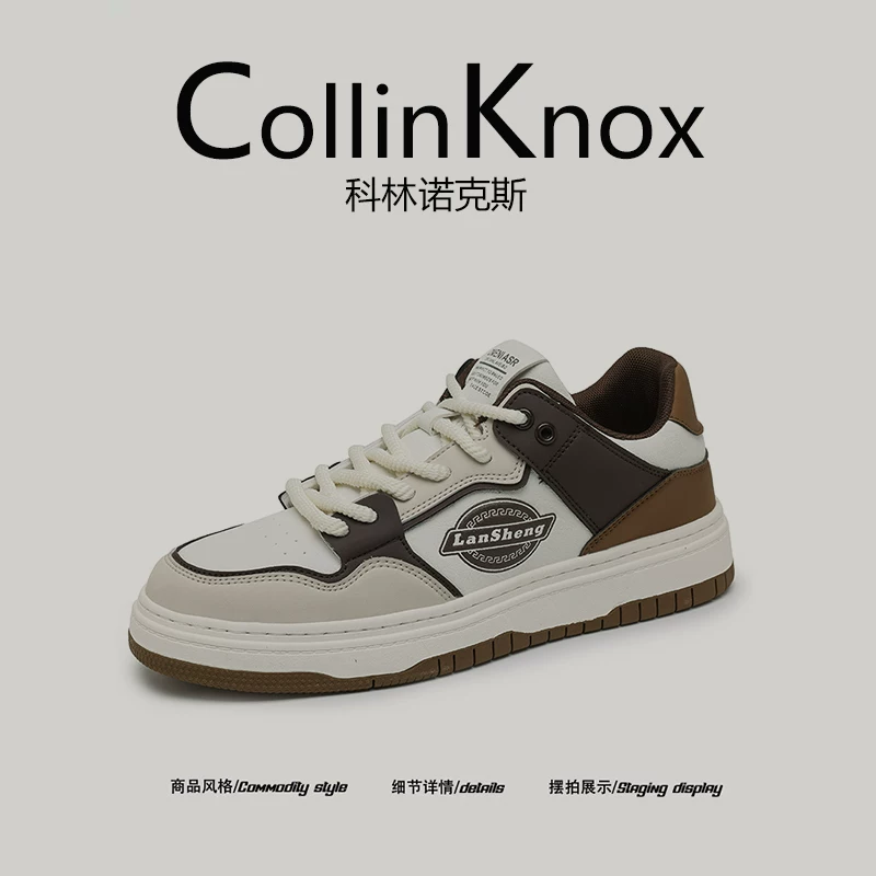 【Chất lượng ngoại thương】Giày lười đa năng CollinKnox 2026 mùa xuân mới dành cho nam giới Giày thời trang thông thường