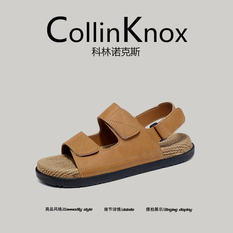 [Chinh phục phong cách lười biếng] Dép Birkenstock mùa hè mới của CollinKnox2025 dành cho nam, giày đi biển cho kỳ nghỉ ở bờ biển