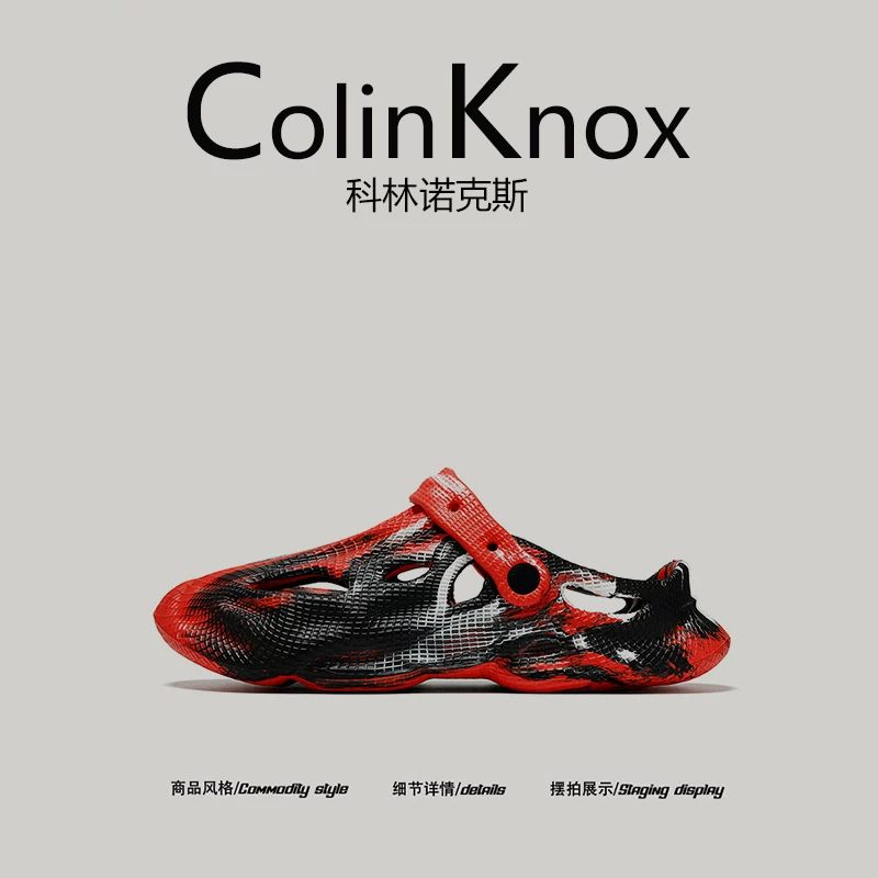 【Sản phẩm thời trang đường phố hợp thời trang】CollinKnox 2025 Dép thể thao đi biển hợp thời trang dành cho nam giới phong cách mới mùa hè 2025