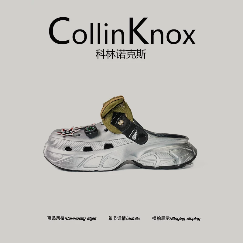 [Đề xuất phổ biến] Giày đục lỗ nam mới mùa hè CollinKnox 2026, giày đi biển phong cách đường phố