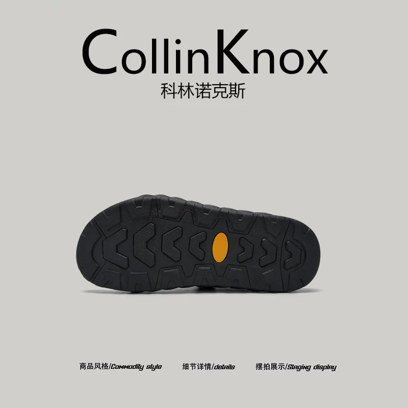 [Trọng lượng nhẹ và thoáng khí] Dép xỏ ngón kiểu mùa hè mới CollinKnox 2026 dành cho nam và nữ, giày đi biển hở mũi cỡ lớn