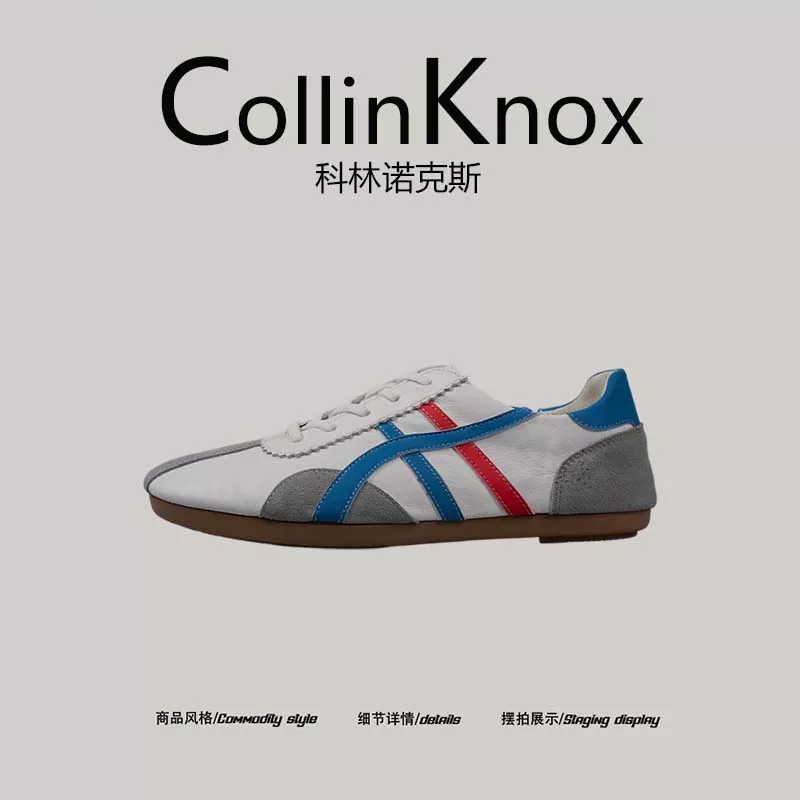 [Da thật được khuyên dùng] Giày thường ngày nam CollinKnox 2026 mùa hè mới, Giày tập luyện kiểu cổ điển Niche Retro của Đức.