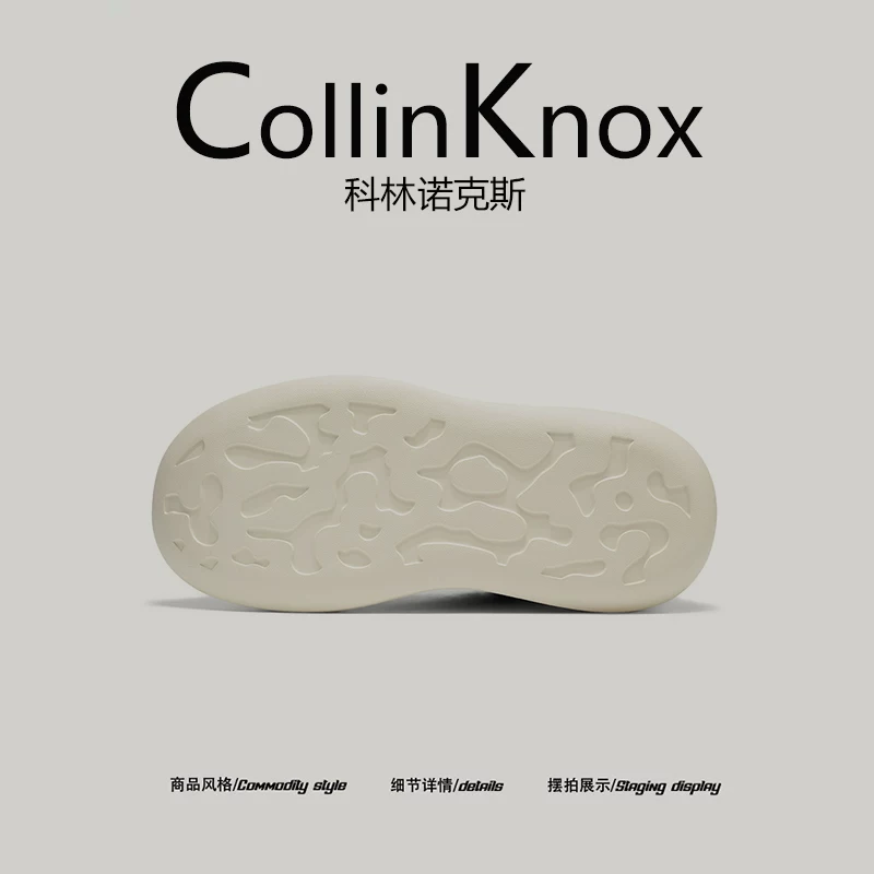 [Sản phẩm mới hợp xu hướng] Giày bố nam CollinKnox Thu/Đông 2025 đế dày tăng chiều cao, giày casual