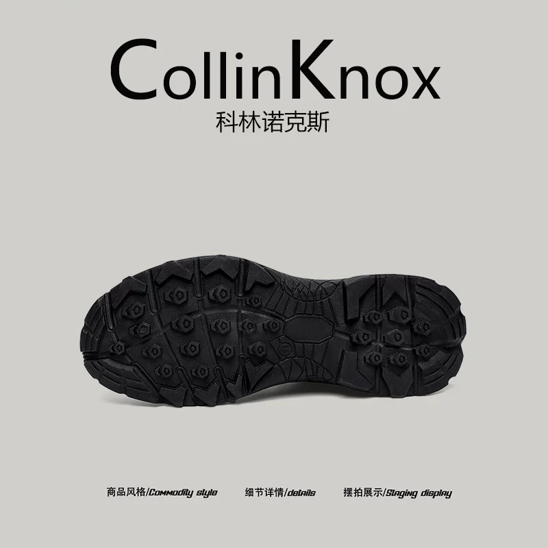 [Phong cách đường phố đa năng] Giày đi bộ đường dài nam CollinKnox Xuân 2026 Giày đi bộ đường dài ngoài trời nhẹ