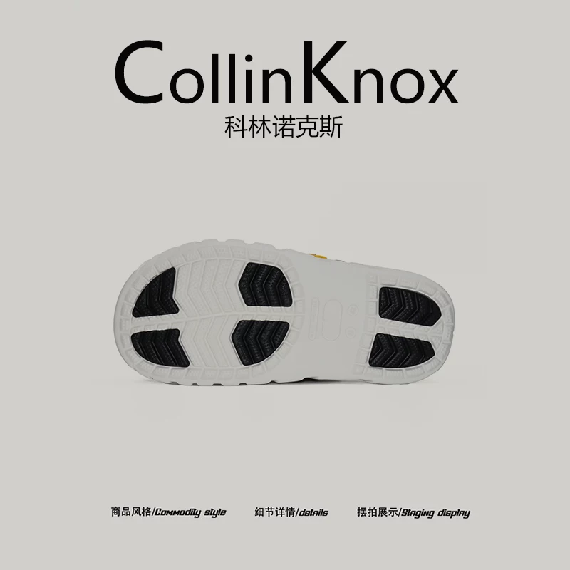 [Giày dép đi chơi được ưa chuộng nhất] Giày clog nam CollinKnox 2026 mùa hè mới, kiểu dáng thời thượng, cá tính, mũi kín