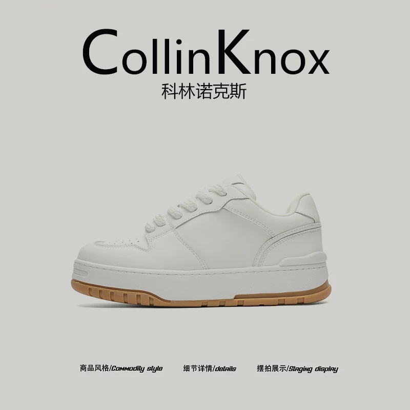 Giày thể thao thời trang CollinKnox 2025 mùa thu mới dành cho nam và nữ, giày đôi đế dày, được khuyến nghị cho thị trường chuyên biệt.