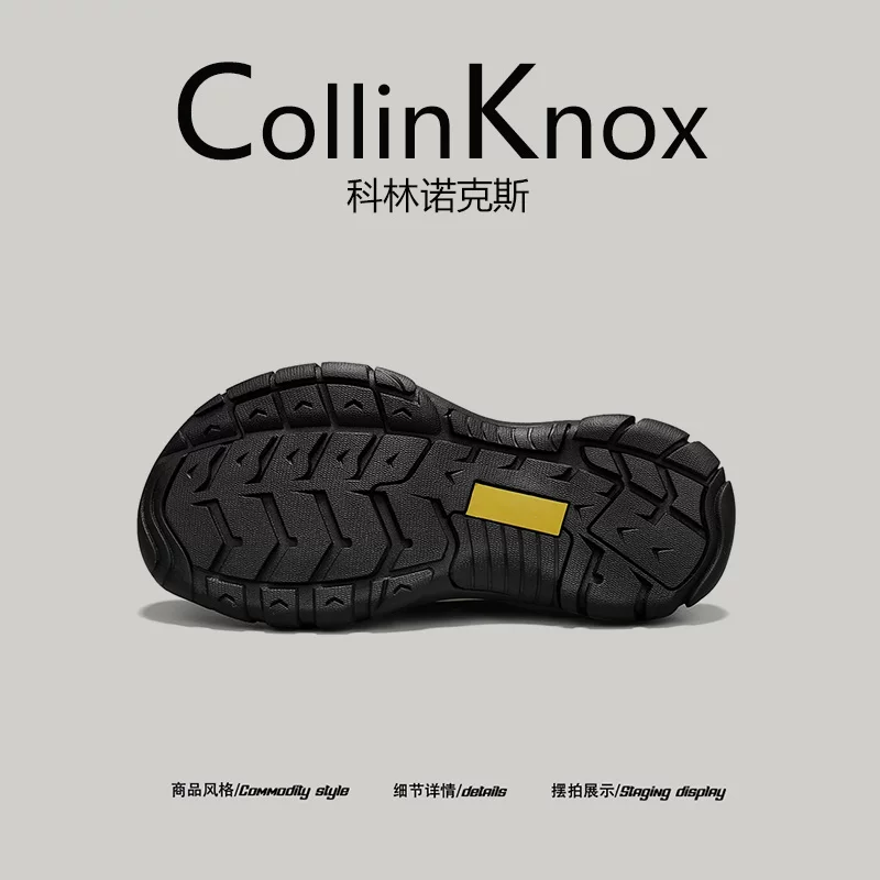 [Da thật cao cấp] Giày đi biển CollinKnox 2026 mới mùa hè dành cho nam, cỡ lớn, giày lội nước chống thấm nước