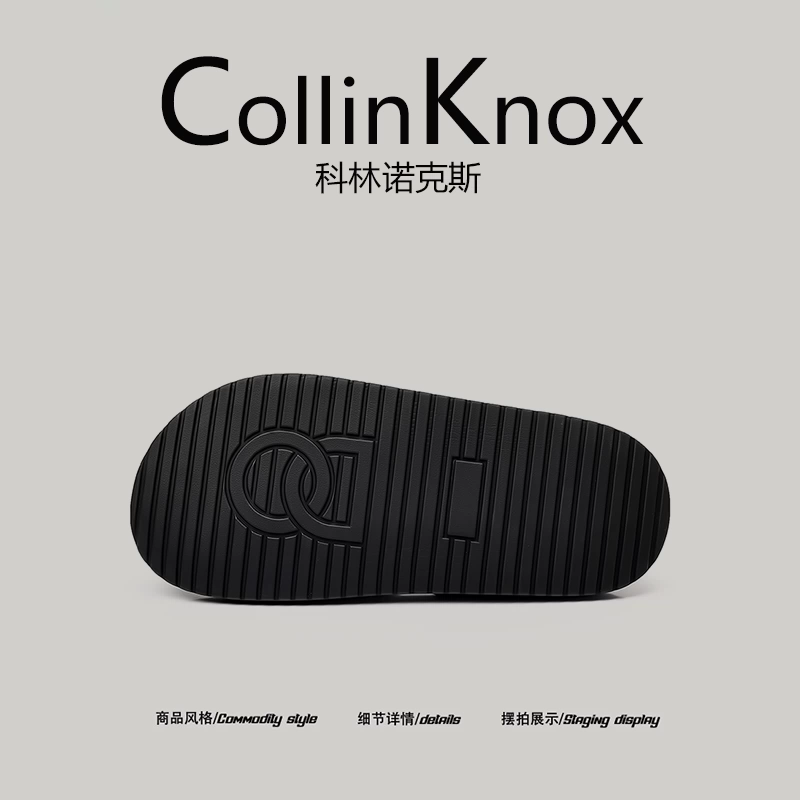 [Sản phẩm chính hãng cao cấp] CollinKnox2025 dép thể thao phong cách Hàn Quốc mùa hè mới dành cho nam, giày đi biển mang cảm giác như giẫm lên cứt.