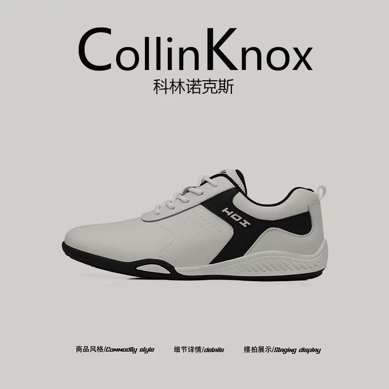 [Da thật cao cấp] Giày thể thao nam CollinKnox 2026 mới mùa xuân, giày thể thao đế mỏng chống trượt
