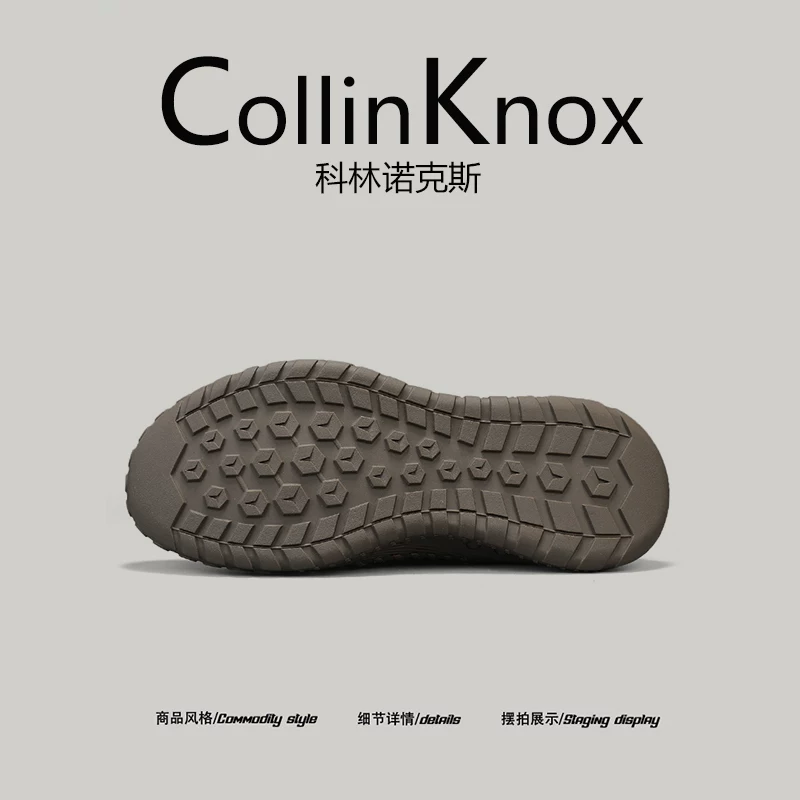 [Giải trí ngoài trời] Giày lưới mới mùa hè CollinKnox 2026 dành cho nam Giày đi bộ đường dài đế dày chống va chạm